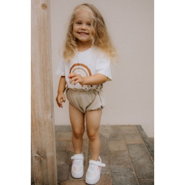 Tênis esportivo infantil com velcro multicolorido Elike 2