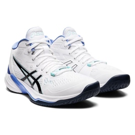Asics Sky Elite Ff Mt 2 W 1052A054 101 tênis de vôlei branco branco 1