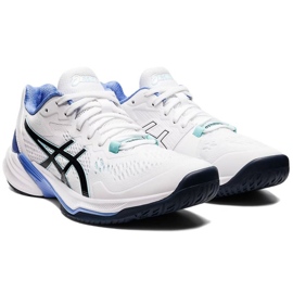 Asics Sky Elite Ff 2 W 1052A053 101 tênis de vôlei branco branco 1