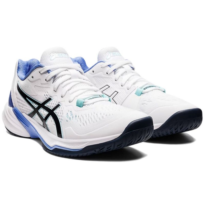Asics Sky Elite Ff 2 W 1052A053 101 tênis de vôlei branco branco 1