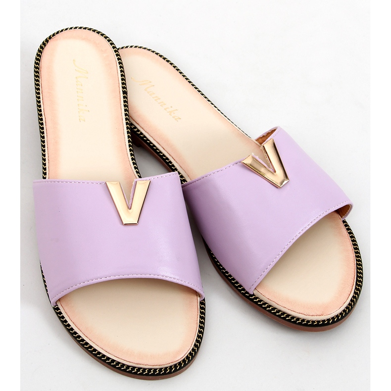 Chinelos faciais de mulher Willow Purple roxo 1