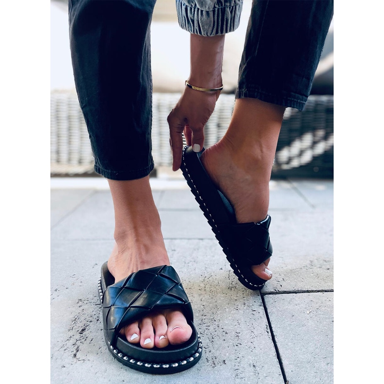 Chinelos de mulher Sunny Black preto 1