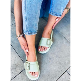 Chinelos femininos Alana Verde 2