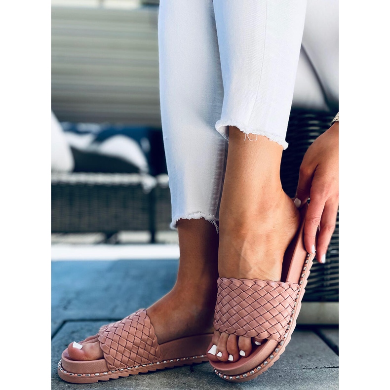 Chinelos de mulher Edna Pink rosa 1