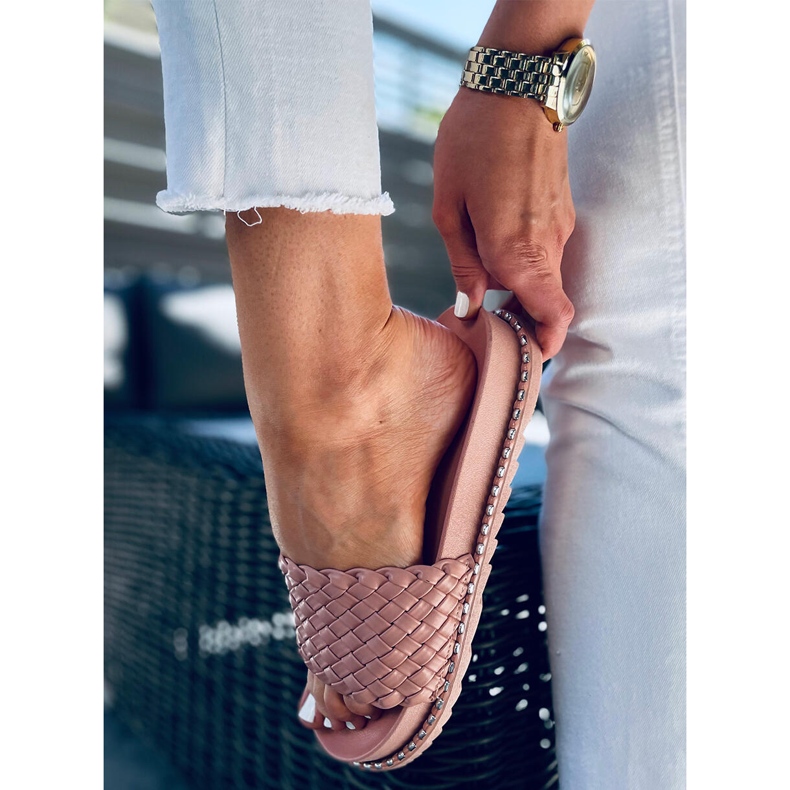 Chinelos de mulher Edna Pink rosa 2