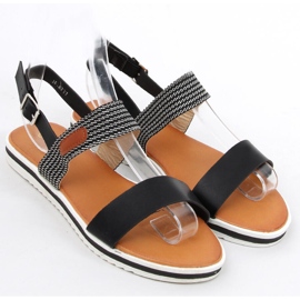 BM Sandálias femininas Tracy Black preto 1