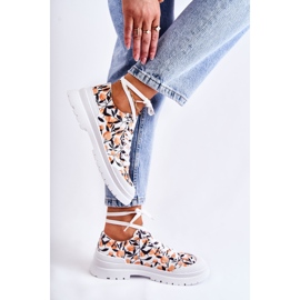 PS1 Tênis baixos amarrados em frutas brancas Amissa branco 2