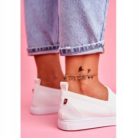 Tênis feminino branco Tênis deslizante Big Star FF274A608 3