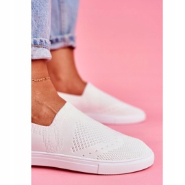 Tênis feminino branco Tênis deslizante Big Star FF274A608 4