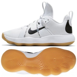 Tênis de voleibol Nike React HyperSet CI2955100-S branco branco 1 Tênis de voleibol Nike React HyperSet CI2955100-S branco branco 1