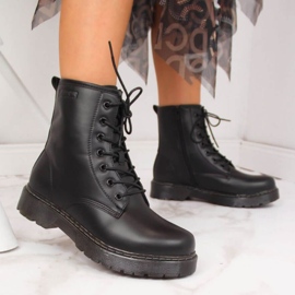 Botas pretas com isolamento Big Star W II274105 preto 2 Botas pretas com isolamento Big Star W II274105 preto 2