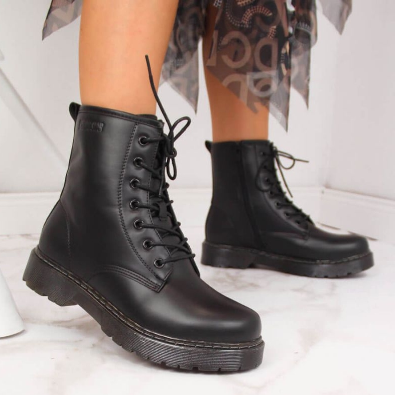 Botas pretas com isolamento Big Star W II274105 preto 2 Botas pretas com isolamento Big Star W II274105 preto 2
