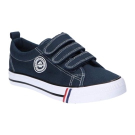 Tênis American Club LH59 / 22 azul marinho com velcro 1