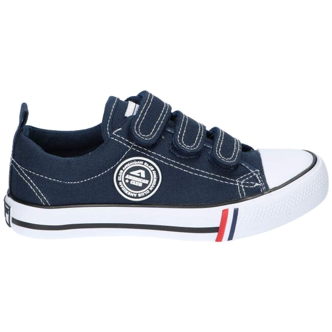 American Club Tênis Navy American LH33 Velcro azul 2