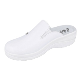 Sapatos femininos Befado 157D005 branco 2