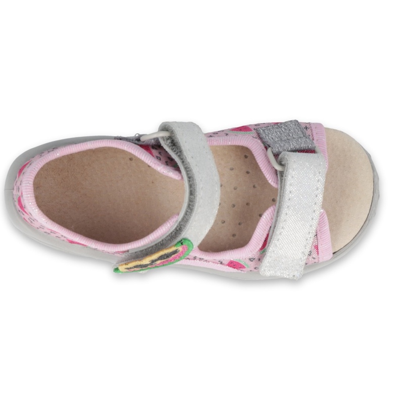 Sapatos infantis Befado pu 065P152 rosa 3