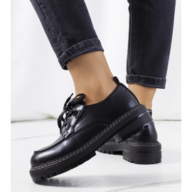 Sapatos femininos de trabalho preto 1
