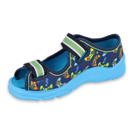Slippers infantis de Befado 969x160 azul 2