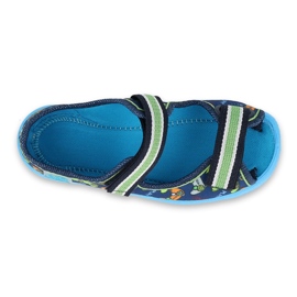 Slippers infantis de Befado 969x160 azul 1