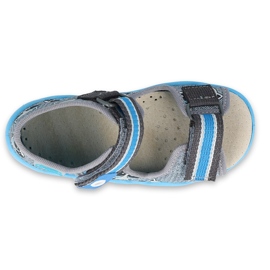 Calçado infantil amarelo Befado 350P022 azul 3