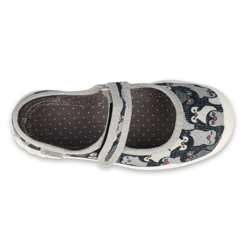 Calçados infantis Befado 114X463 prata cinza 3