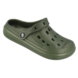 Dr.orto Befado Flops de espuma masculina- Verde escuro 154M004 1