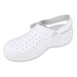 Sapatos femininos Befado 157D002 branco 1