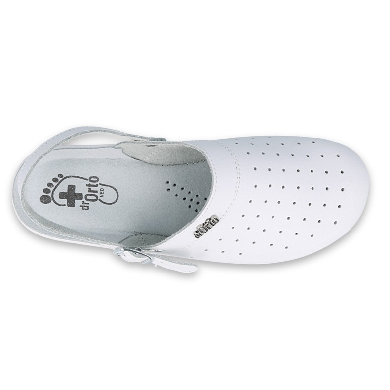 Sapatos femininos Befado 157D002 branco 3