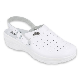 Sapatos femininos Befado 157D002 branco 4
