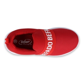 Calçados infantis Befado 516X081 branco vermelho 3