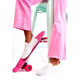 FK2 Sapatos brancos femininos Viviana slip on 1