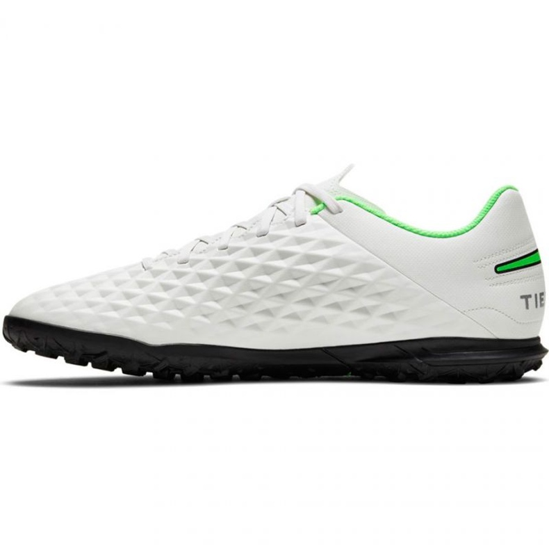 Chuteiras Nike Tiempo Legend 8 Club Tf M AT6109 030 branco branco 1
