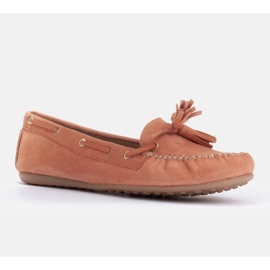 Marco Shoes Mocassim com sola flexível multicolorido laranja 1 Marco Shoes Mocassim com sola flexível multicolorido laranja 1