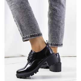 Sapato salto alto preto Vance 1