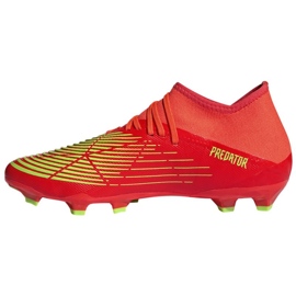 Tênis Adidas Predator Edge.3 Fg M GW1005 vermelho laranjas e vermelhos 1