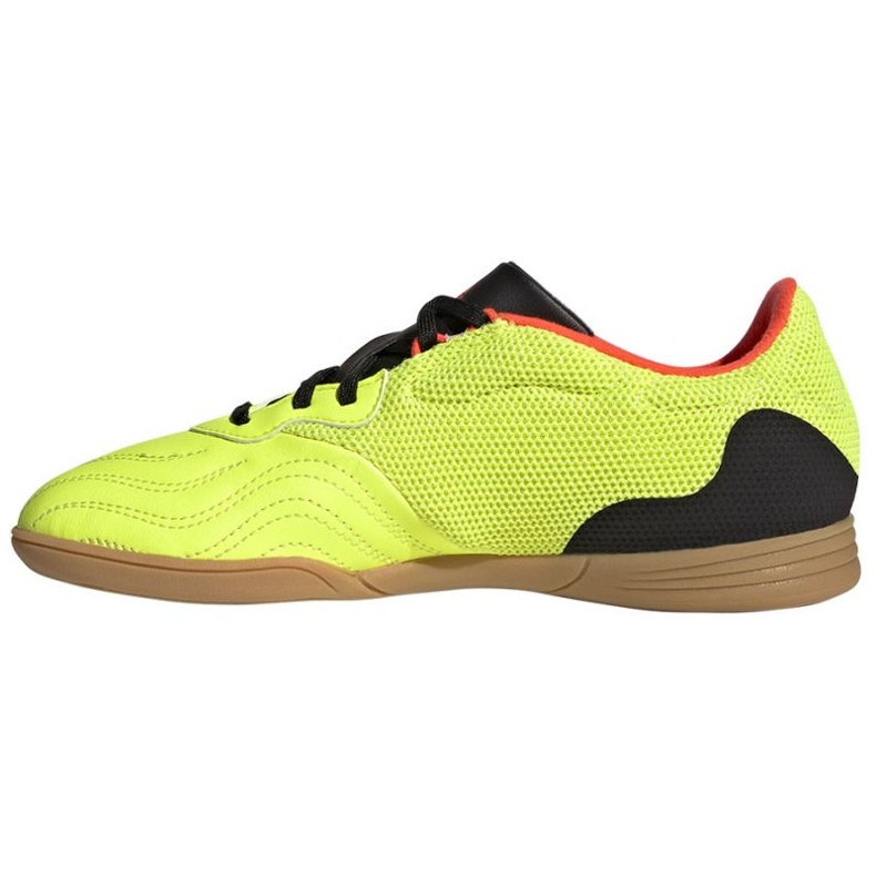 Tênis Adidas Copa Sense.3 In Sala Jr GZ1382 preto amarelo 1