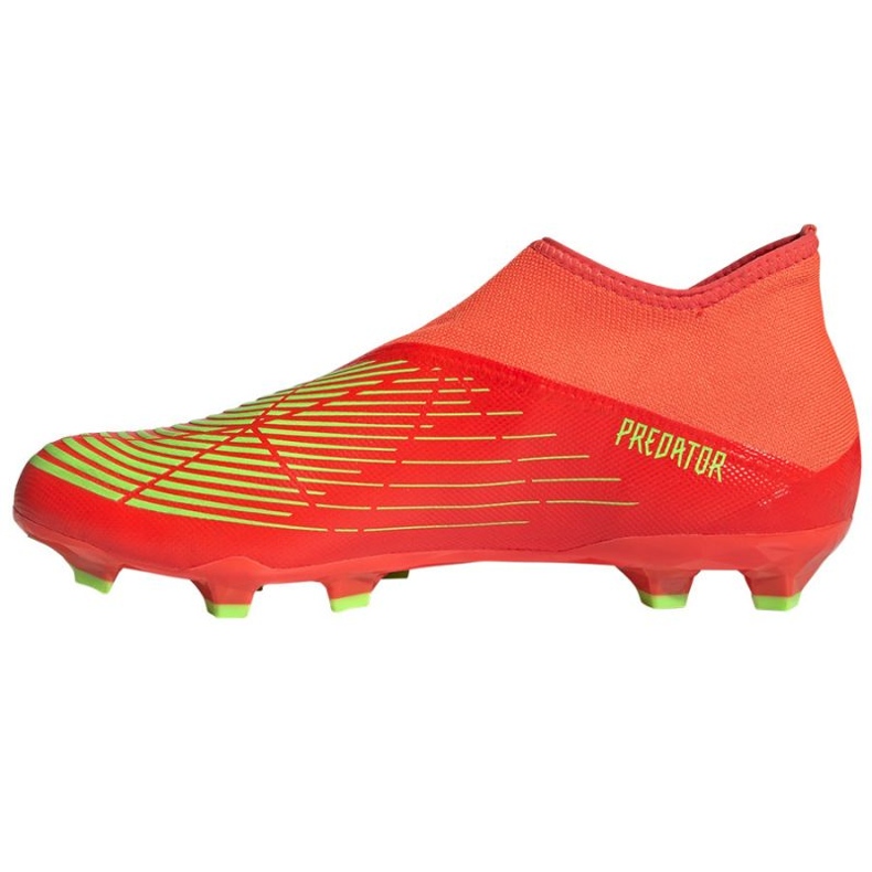 Tênis Adidas Predator Edge.3 Ll Fg M GW1000 vermelho laranjas e vermelhos 1