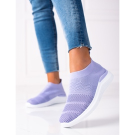 SHELOVET Tênis Esportivo roxo 1