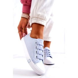 Tênis feminino Big Star HH274095 Azul 4