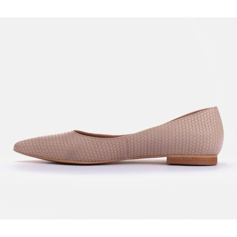 Marco Shoes bailarinas sutis bege 2