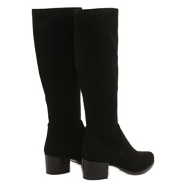 Botas elásticas femininas Caprice 25506-41 044 pretas preto 3 Botas elásticas femininas Caprice 25506-41 044 pretas preto 3