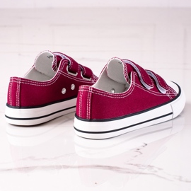 Tênis de velcro para crianças Vico Borgonha vermelho multicolorido 1 Tênis de velcro para crianças Vico Borgonha vermelho multicolorido 1