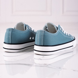 Tênis infantil com cadarço VICO azul 1