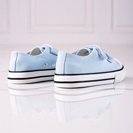 Sapatilhas de criança Vico com fecho de velcro azul 2