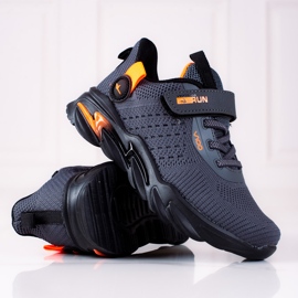 Ténis desportivos de menino Vico cinza 1