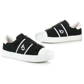 Betler Tênis de cobra na plataforma preto 1