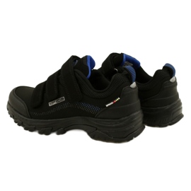 American Club Sapatos esportivos femininos da Softshell para Velcro American WT52/22 Black preto 6