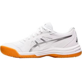 Tênis de voleibol Asics Upcourt 5 1072A088 101 branco 1