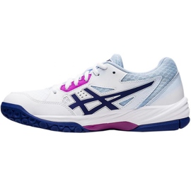 Sapatos de interior Asics Gel-Task 3 EL-Task 3 W 1072A082 101 branco 1 Sapatos de interior Asics Gel-Task 3 EL-Task 3 W 1072A082 101 branco 1