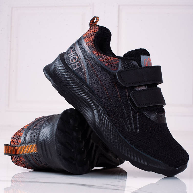 Tênis masculino Shelovet com velcro duplo preto 1